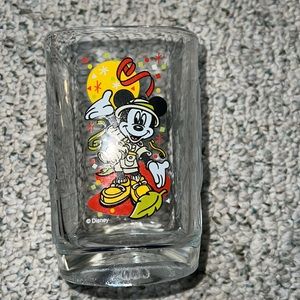 Animal Kingdom Disney Mickey McDonalds Glass from year 2000